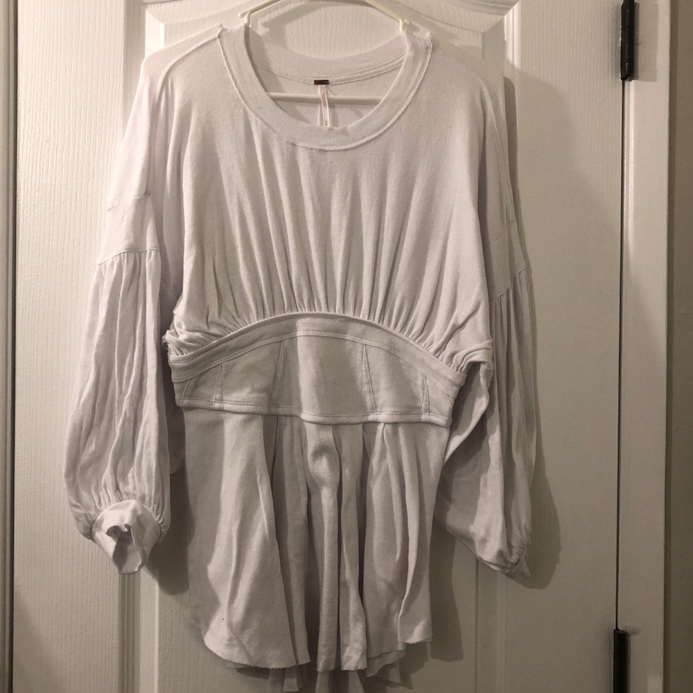 Free People Corset Sweatshirt